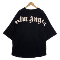 Palm Angels パームエンジェルス ネック バックロゴプリントTシャツ ブラック PMAA002R21JER001 Size XL 福生店