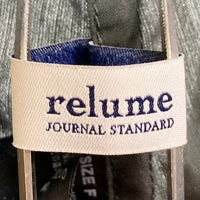 JOURNAL STANDARD ジャーナルスタンダード relume フード付き ロングコート グレー sizeF 瑞穂店