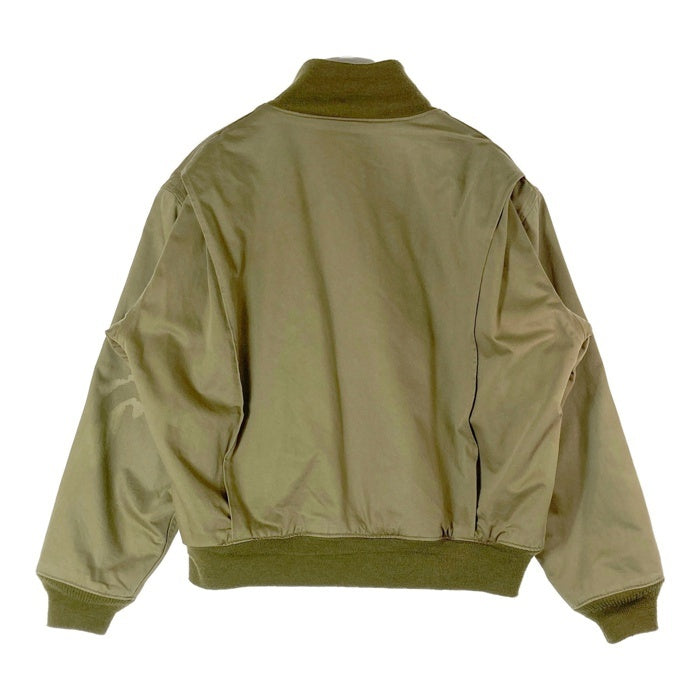 BUZZ RICKSONS バズリクソンズ BR11134 BR12629 B-10  内ボア 赤リブ フライトジャケット カーキ size34※リブ毛玉あり 瑞穂店