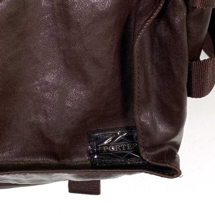 PORTER ポーター SHINE DAYPACK シャイン デイバック バックパック ブラウン 福生店