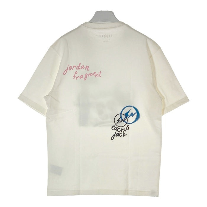 NIKE ナイキ x CACTUS JACK カクタス ジャック x Fragment Design フラグメント デザイン JORDAN BRAND M J TSF SS TEE DJ0619-133 ジョーダン Tシャツ ホワイト sizeS 瑞穂店