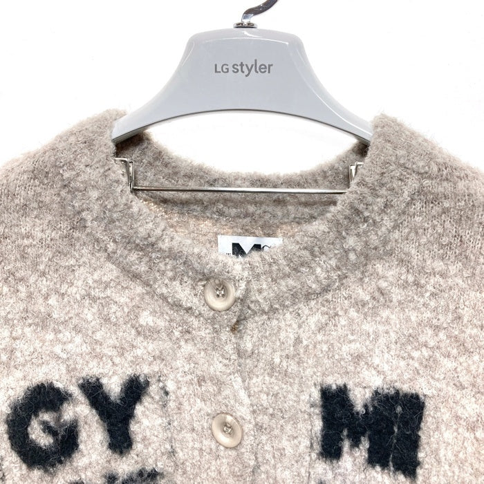 GYDA ジェイダ プリントニットカーディガン グレー sizeF 瑞穂店