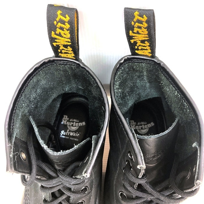 Dr.Martens ドクターマーチン NEWTON ニュートン 6ホールブーツ ソフトトゥ ブラック 21856001 Size UK8 瑞穂店
