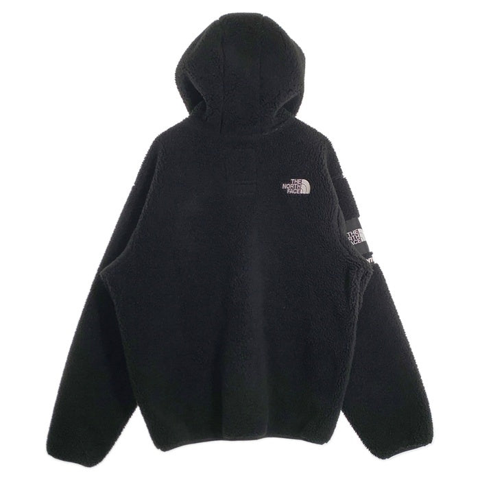 SUPREME シュプリーム 20AW THE NORTH FACE ノースフェイス Logo Hooded Fleece Jacket ロゴフーデッドフリースジャケット Sロゴ ブラック NT62004I Size XL 福生店