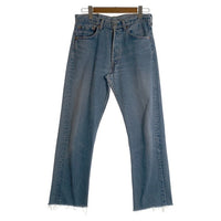 90's Levis リーバイス 501 ボタン裏524 サークルR blank tab ブランクタブ カットオフ デニムパンツ ライトブルー 501-0118 USA製 Size W31 L34 福生店