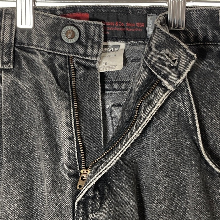 90's Levi's silver Tab リーバイスシルバータブ ブラックデニムショートパンツ メキシコ製 Size 30 瑞穂店