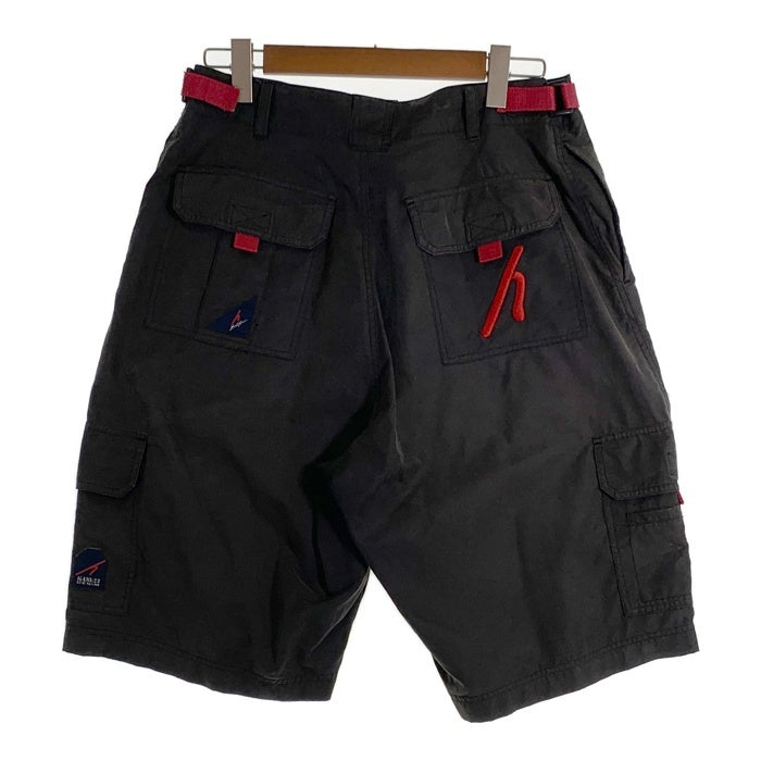 KARL KANI カールカナイ コットン ナイロン カーゴショーツ ショートパンツ チャコールグレー Size L(34) 福生店