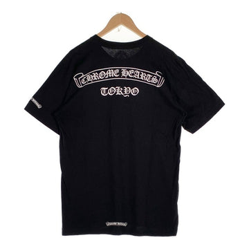 Chrome Hearts クロムハーツ バックスクロールラベルプリント ポケットTシャツ TOKYO限定 ブラック Size L 福生店