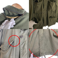 80's U.S. ARMY 米軍 M-65 FIELD JACKET フィールドジャケット オリーブ 8415-00-782-2942 DLA100 -81-C-3462 Size LARGE REGULAR 福生店