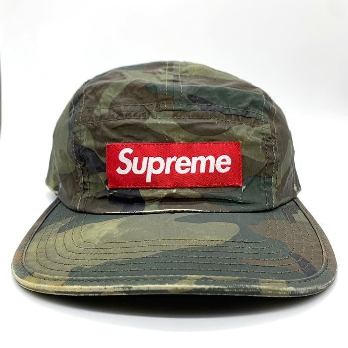 Supreme シュプリーム 18AW Reflective camp cap リフレクティブ キャンプ キャップ ウッドランドカモ 福生店