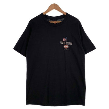 Harley-Davidson ハーレーダビッドソン PEARL HARBOR REMEMBER プリントTシャツ ブラック 2019コピーライト Size L 福生店