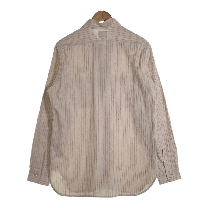 Needles ニードルズ コットン リネン ストライプシャツ アイボリー NS230 Size S 福生店