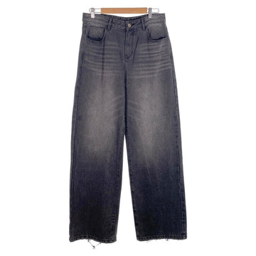 liju USED加工 デニムワイドパンツ ブラック Size 84cm 福生店