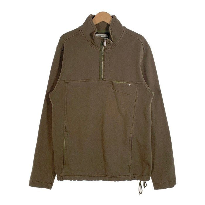 nonnative ノンネイティブ 18SS エクスプローラー ハーフジップコットンスウェット オリーブ NN-C3307 Size 2 福生店