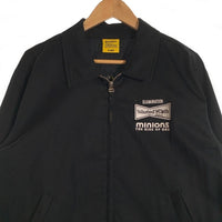Wasted Youth ウエステッドユース Minions ミニオンズ Verdy ヴェルディー ワークジャケット ブラック Size XL 福生店
