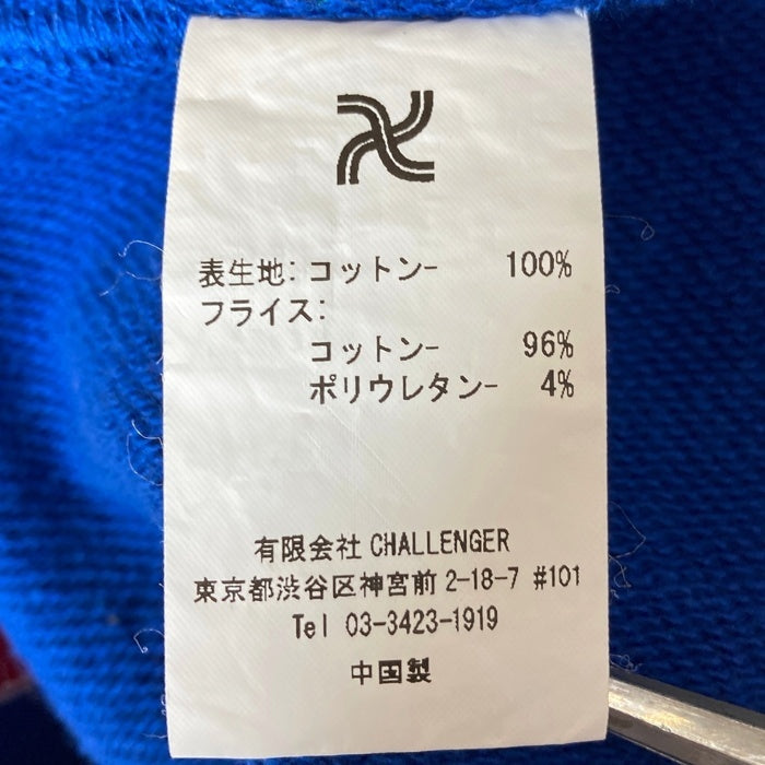 CHALLENGER チャレンジャー CMC RACING SWEAT レーシング スウェットトレーナー ブラック×ブルー sizeL 瑞穂店