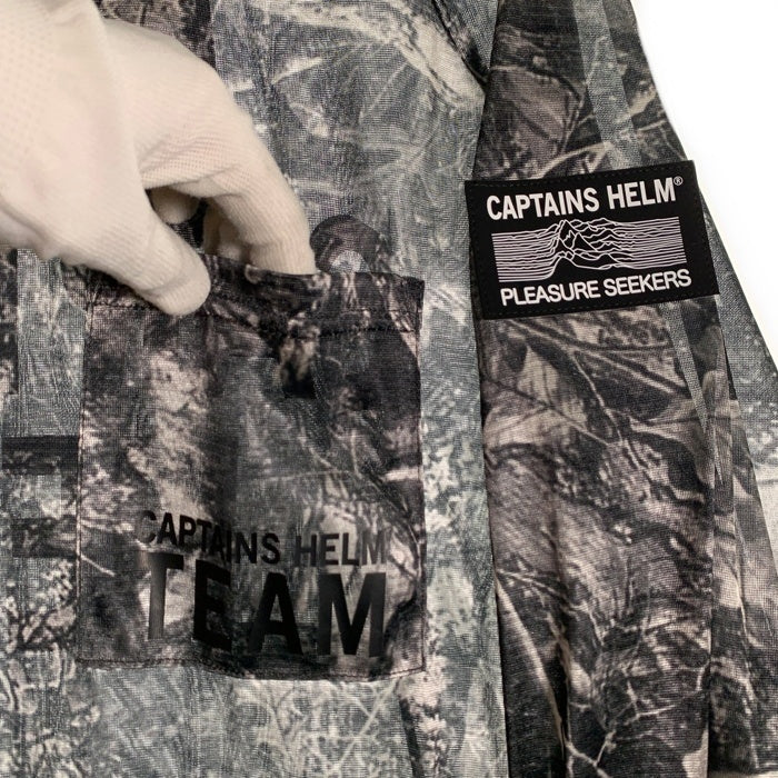 CAPTAINS HELM キャプテンズヘルム UV&BUG PROOF MESH LIGHT SHELL ユーブイアンドバグ プルーフ メッシュ ライト シェル ブラック CH25-SS-J04 Size L 福生店