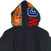 A BATHING APE ア ベイシング エイプ RELAXED SHARK HOODIE JACKET リラクスト シャーク フーディー ジャケット ブラック 001HJG301004X Size L 福生店