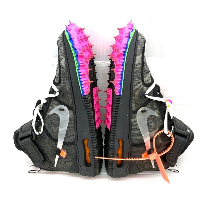 NIKE AIR FORCE 1 MID SP ナイキ エアフォース1 ミッド OFF-WHITE オフホワイト DO6290-001 スニーカー ブラック Size 27cm 瑞穂店
