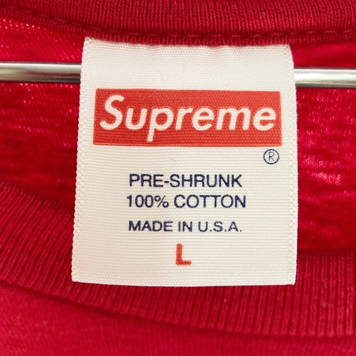 SUPREME シュプリーム  19AW Martin Wong Attorney Street アートニー ストリート  ロンT レッド sizeL 瑞穂店