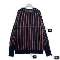 glamb グラム Rowland Creed Knit ローランドクリードニット セーター ネイビー GB16SP/KNT02 Size 3 瑞穂店