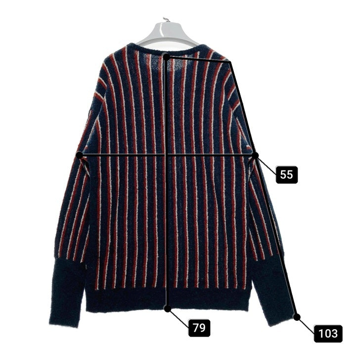 glamb グラム Rowland Creed Knit ローランドクリードニット セーター ネイビー GB16SP/KNT02 Size 3 瑞穂店