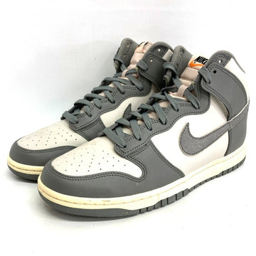 NIKE ナイキ DM0582-001 Dunk High Retro SE Vintage Light Bone and Tumbled Grey ダンク ハイ レトロ SE ヴィンテージ スニーカー グレー size28cm 瑞穂店