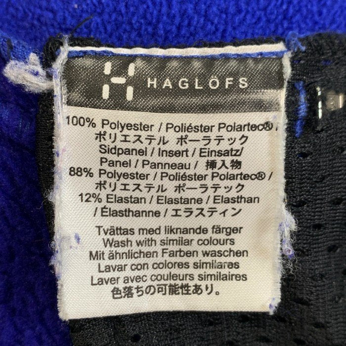 HAGLOFS ホグロフス ポーラテック ジップアップ フリースジャケット ブルー Size M 福生店