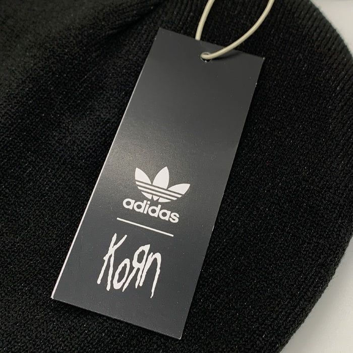adidas アディダス KORN コーン Beanie ビーニー ニット帽 ブラック JG1442 Size 57-60cm 福生店