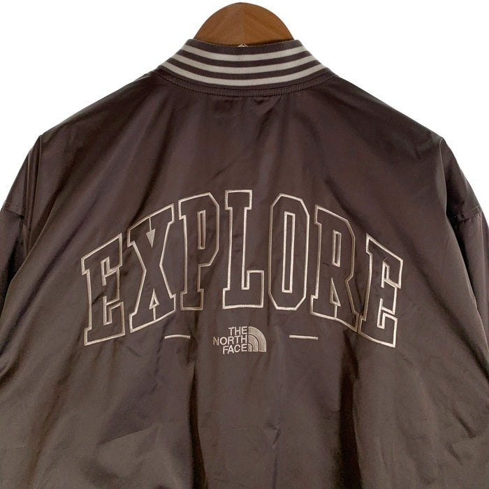 THE NORTH FACE ノースフェイス WHITE LABEL ホワイトレーベル 韓国限定 SPORTY BOMBER JACKET スポーティーボンバージャケット ベージュブラウン NJ3BR03K Size L 福生店