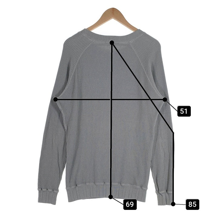 CAPTAINS HELM キャプテンズヘルム 18SS WAFFLE THERMAL L/S TEE ワッフルサーマル 長袖Tシャツ グリーン CH18-SS-SP01 Size L 福生店