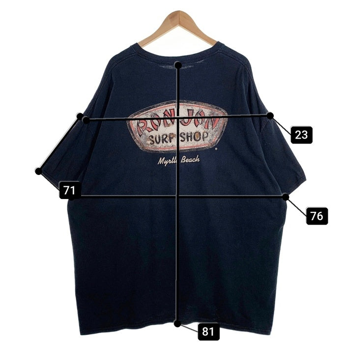 RON JON ロンジョン 両面プリント ワンポイント ロンT/カットソー 両面プリント】RON JON 長袖Tシャツ L ロンT | 古着屋OLDGREEN