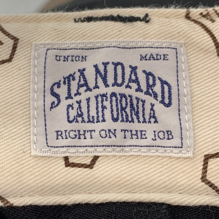 STANDARD CALIFORNIA スタンダードカリフォルニア テーパード チノツイル ワークパンツ ブラック Size 32 福生店