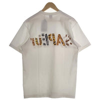 SAPEur サプール アニマルロゴプリント Tシャツ ホワイト A0021-091 Size M 福生店
