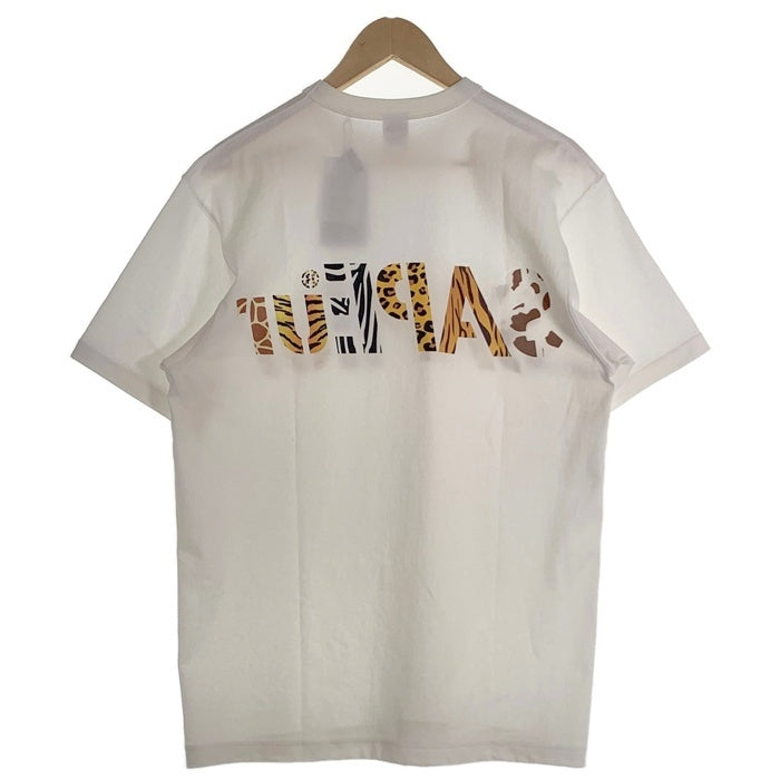SAPEur サプール アニマルロゴプリント Tシャツ ホワイト A0021-091 Size M 福生店