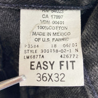 GAP ギャップ EASY FIT デニムパンツ メキシコ製 ブラック sizeW36 瑞穂店