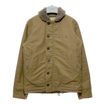 Buzz Rickson's バズリクソンズ N-1 デッキジャケット USNステンシル カーキ BR12031 Size M 瑞穂店