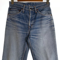 70's Levis リーバイス 517 ボタン裏359 42TALON 不均等V 極東 オレンジカンヌキ デニムパンツ ライトブルー 359-069-0676 フィリピン製 Size ウエスト約76cm 福生店