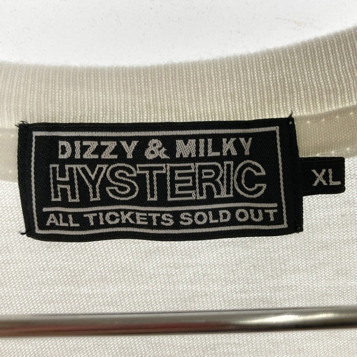 HYSTERIC GLAMOUR ヒステリックグラマー 02241CT51 TERRY RICHARDSON テリー・リチャードソン Tシャツ ホワイト sizeXL 瑞穂店