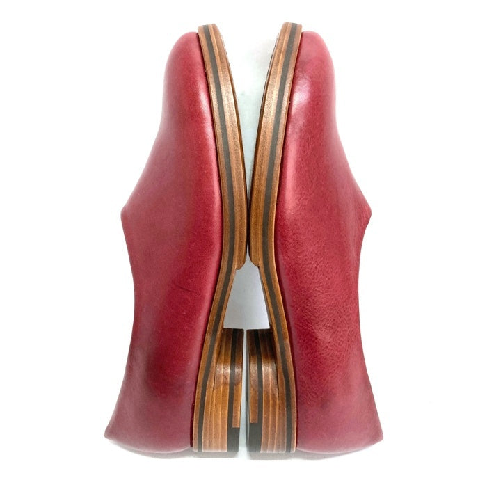 ARTS&SCIENCE アーツアンドサイエンス レザースリッポン シューズ バーガンディー Size 24.5cm 瑞穂店