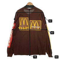 Cactus Jack カクタスジャック 20AW McDonald's マクドナルド Souvenir L/S Tee スーベニアロングスリーブTシャツ ブラウン Size XL 福生店