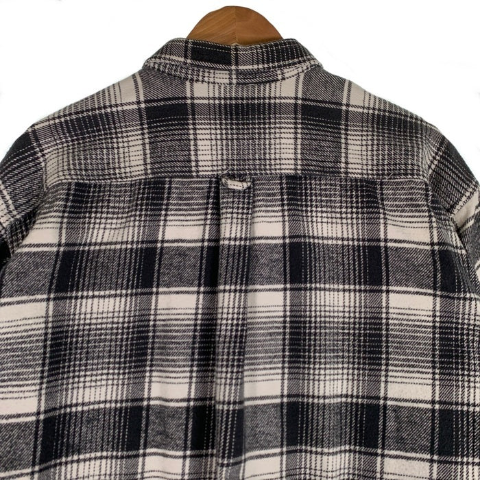 LEE COOPER リー クーパー 長袖 フランネル シャツ チェック グレー ブラック Size XL 福生店