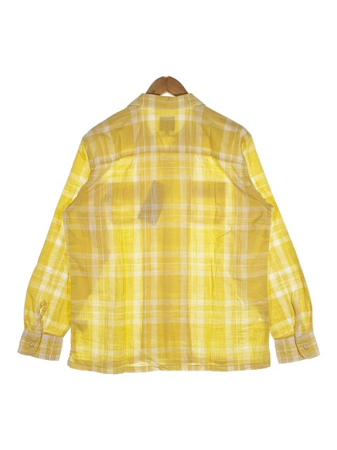 RATS ラッツ 22SS COTTON CHECK SHIRT コットン チェックシャツ イエロー 22’RS-0408 Size M 福生店