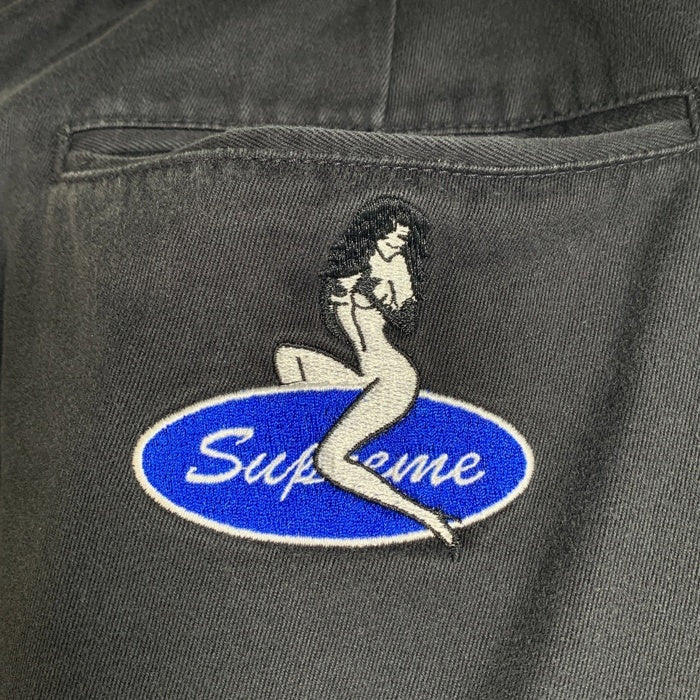 SUPREME シュプリーム 23AW Chino Pant チノパンツ ピンナップガール ブラック Size 30 福生店