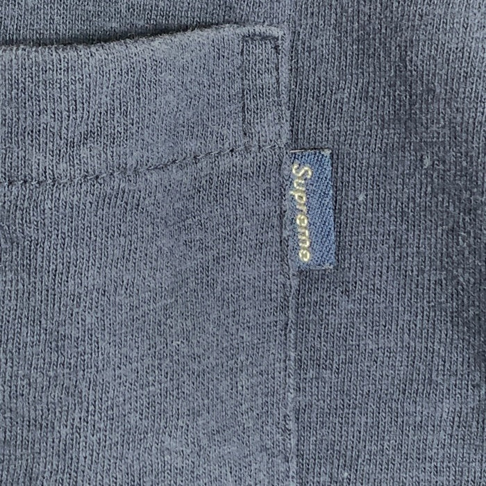 SUPREME シュプリーム ポケT 半袖 ポケット Tシャツ ネイビー Size S 福生店
