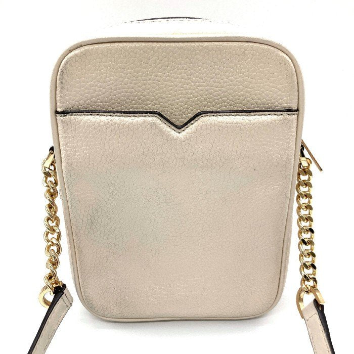 MICHAEL KORS マイケルコース チェーン ショルダーバッグ ダブルファスナー オフホワイト 瑞穂店