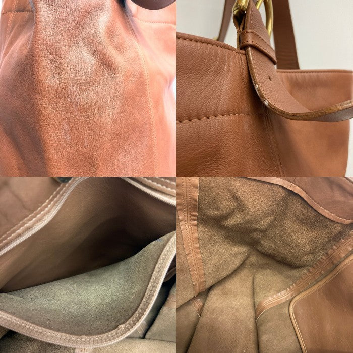 COACH コーチ オールドコーチ 4082 レザー トートバッグ ブラウン 瑞穂店