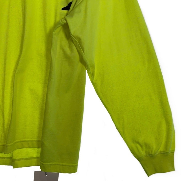 WTAPS ダブルタップス 25SS WOUND LS CTPL プリント ロングスリーブTシャツ 蛍光イエロー 251ATDT-CSM10 Size 04 福生店