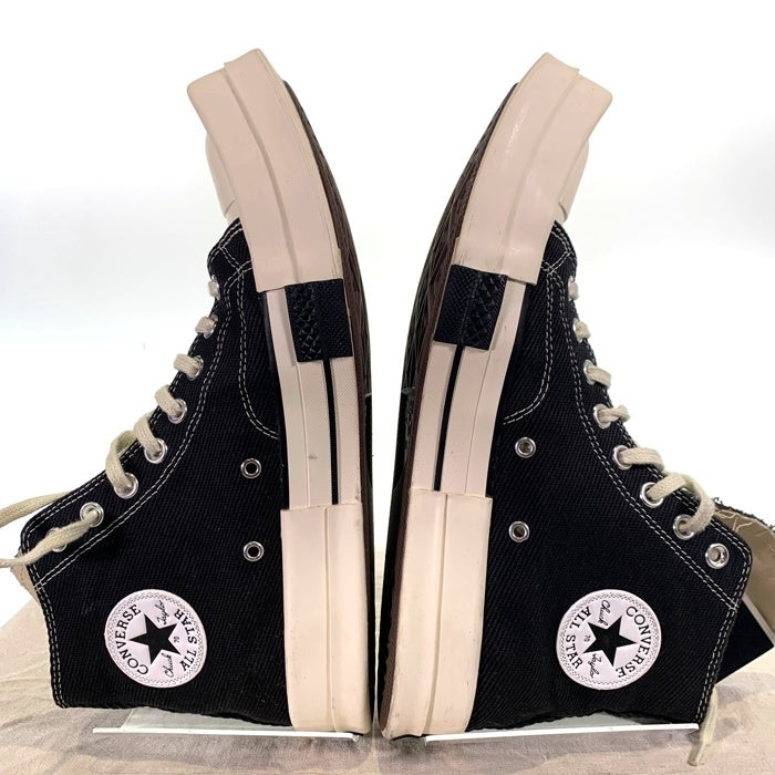 CONVERSE コンバース RICK OWENS DRKSHDW リックオウエンス ダークシャドウ TURBODRK CHUCK 70 HI ターボダーク チャックテイラー ハイ ブラック 172344C Size US10 (28.5cm) 福生店