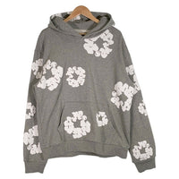 DENIM TEARS デニムティアーズ COTTON WREATH HOODIE コットンリース プルオーバースウェットパーカー グレー Size L 福生店